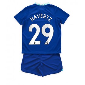 Baby Fußballbekleidung Chelsea Kai Havertz #29 Heimtrikot 2022-23 Kurzarm (+ kurze hosen)